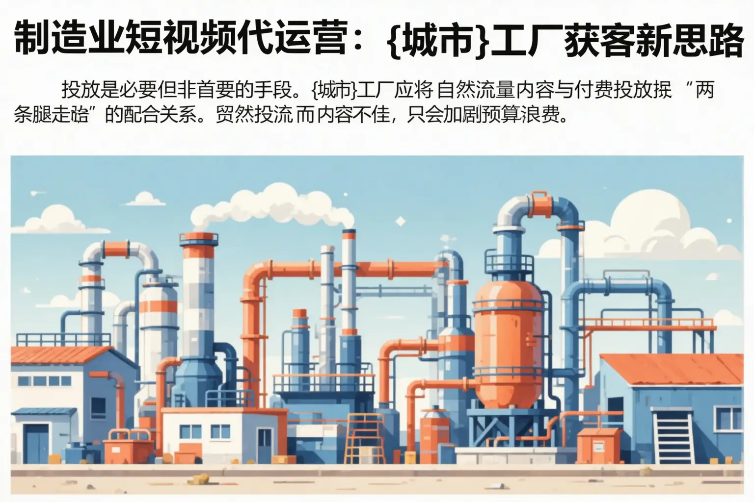制造业短视频代运营：扶风工厂获客新思路