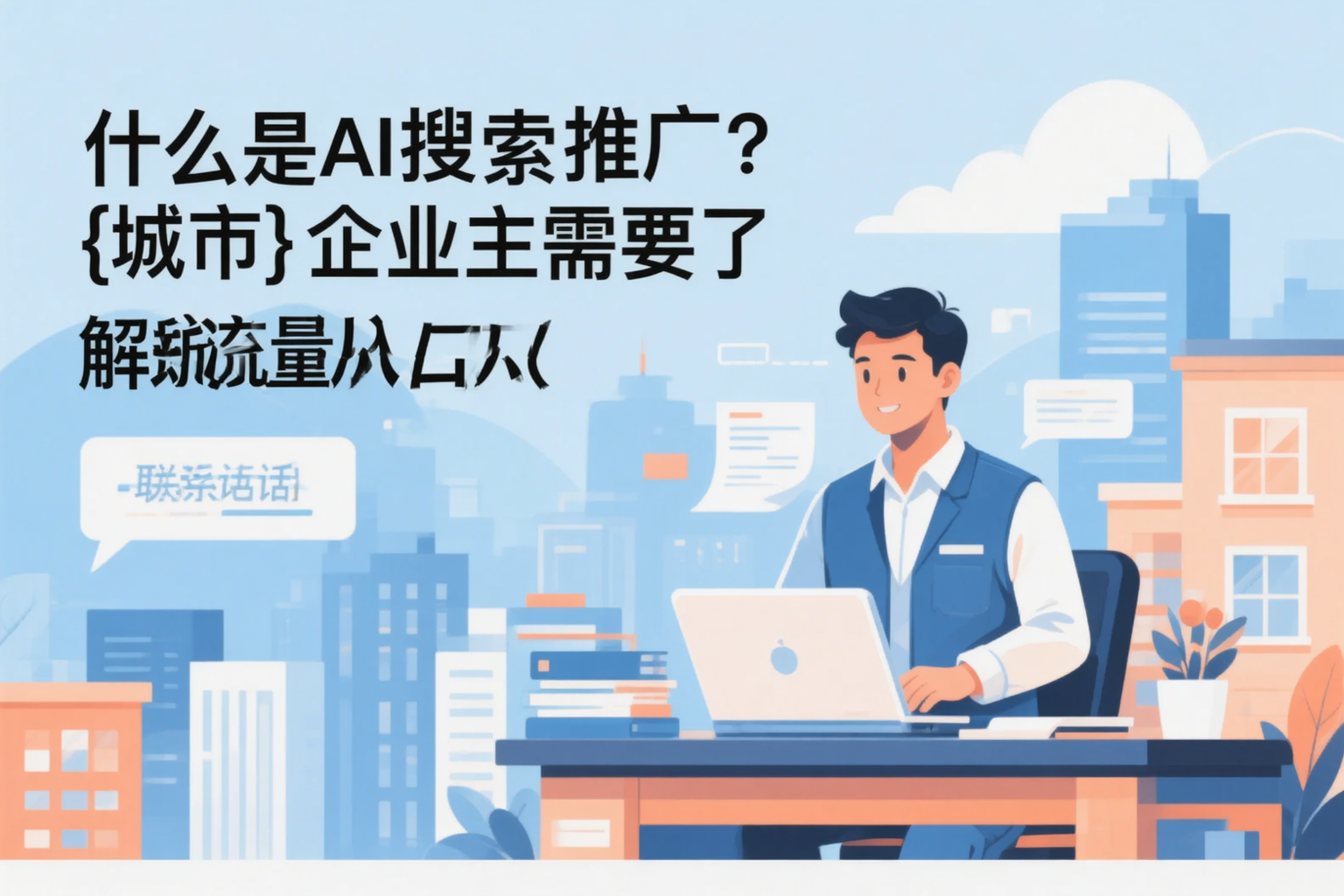 什么是AI搜索推广?扶风企业主需要了解的新流量入口